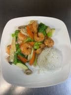Best Shrimp with Mixed Vegetables in Katy, TX